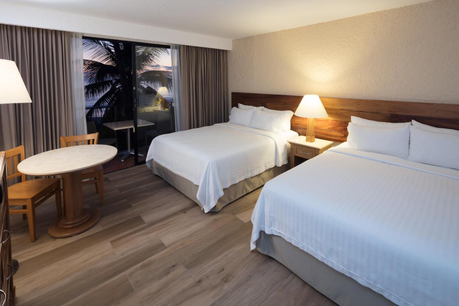 Standard Double Room Two Double Beds Disability Access